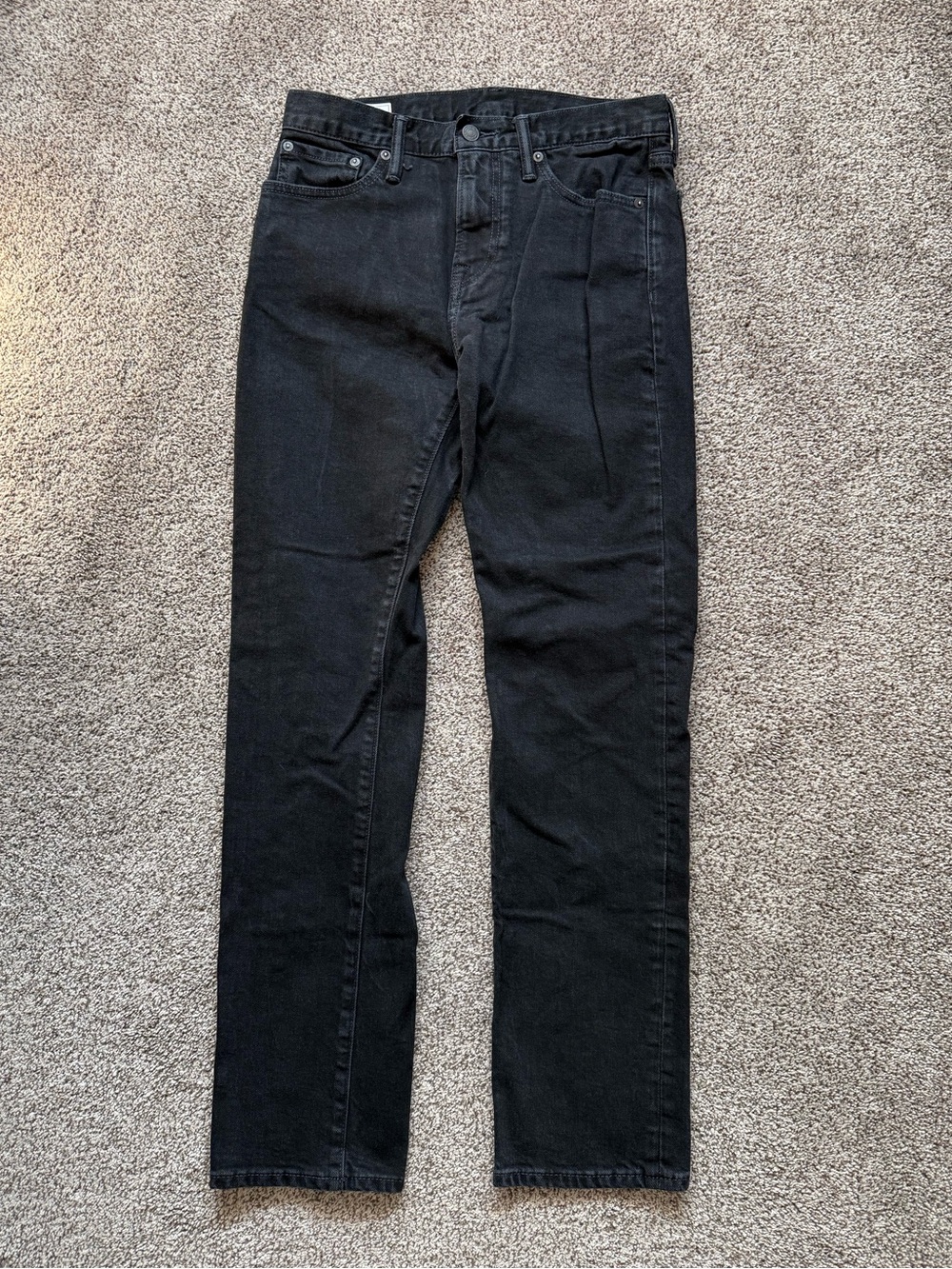 Gap Black Straight Jeans